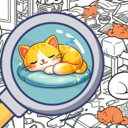 Find the Kitten: Spot the Cat