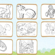 Desert Animals Coloring Book