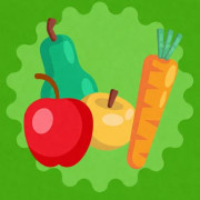 Vegetable Spelling Puzzle