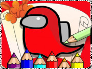 Coloring Book For Amoung Us