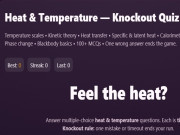 Physics: Heat Temperatuie Quiz