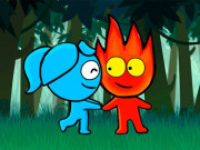Red boy and Blue Girl Forest Adventure